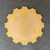 DIY Resin Art Shloka Cutout