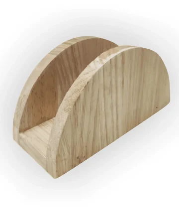Wooden Tissue Holder