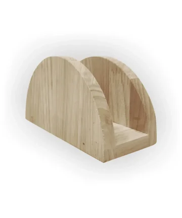Wooden Tissue Holder