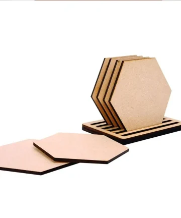 Wooden Tea Coasters