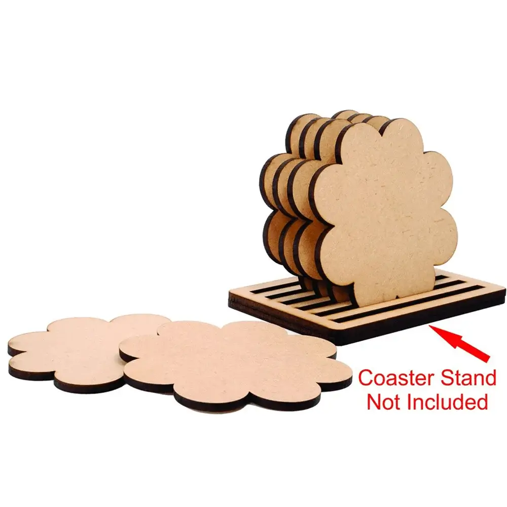 Flower Shape Coasters Flower Shape Coasters