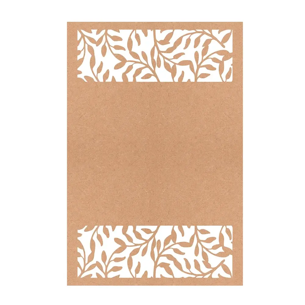 Rose Leaves MDF Table Mat