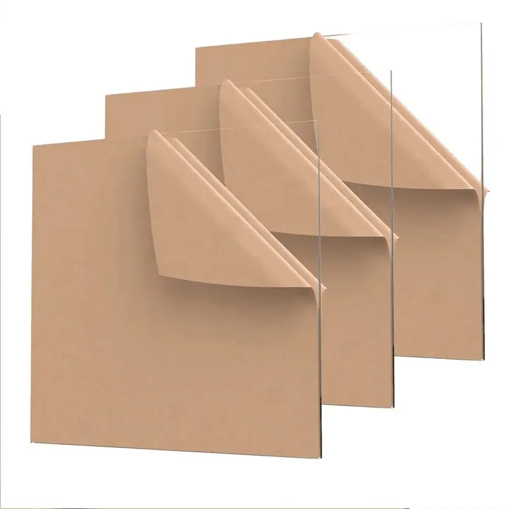 Acrylic Flower Shape Coaster - Set of 3 Pcs