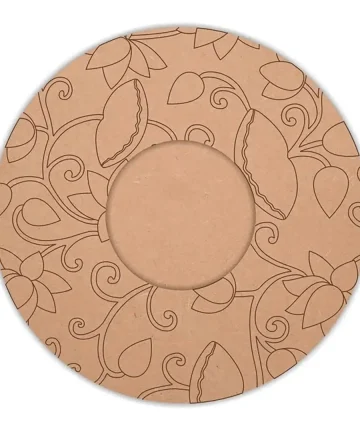 Pre Marked Round Pichwai Tea Light Holder