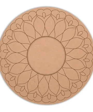 MDF Tea Light Holder Base