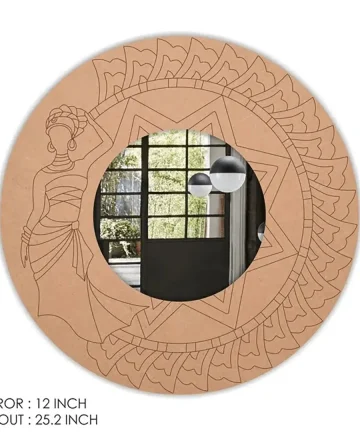 Designer MDF Mirror