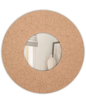 Designer MDF Mirror Base