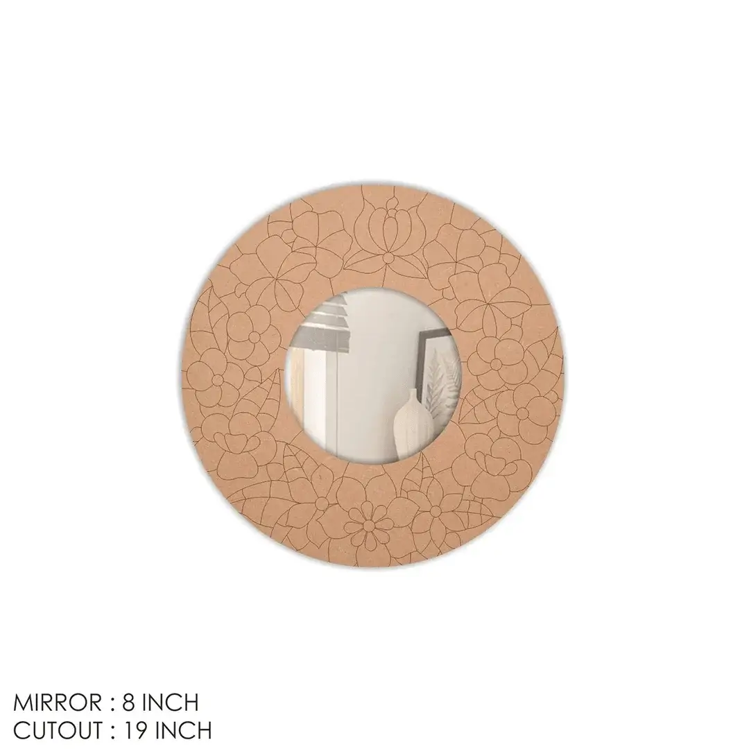 Designer MDF Mirror Base