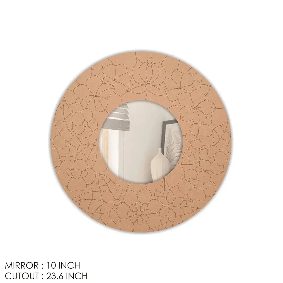 Designer MDF Mirror Base