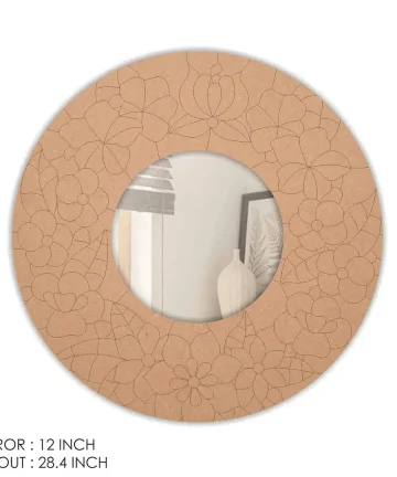 Designer MDF Mirror Base