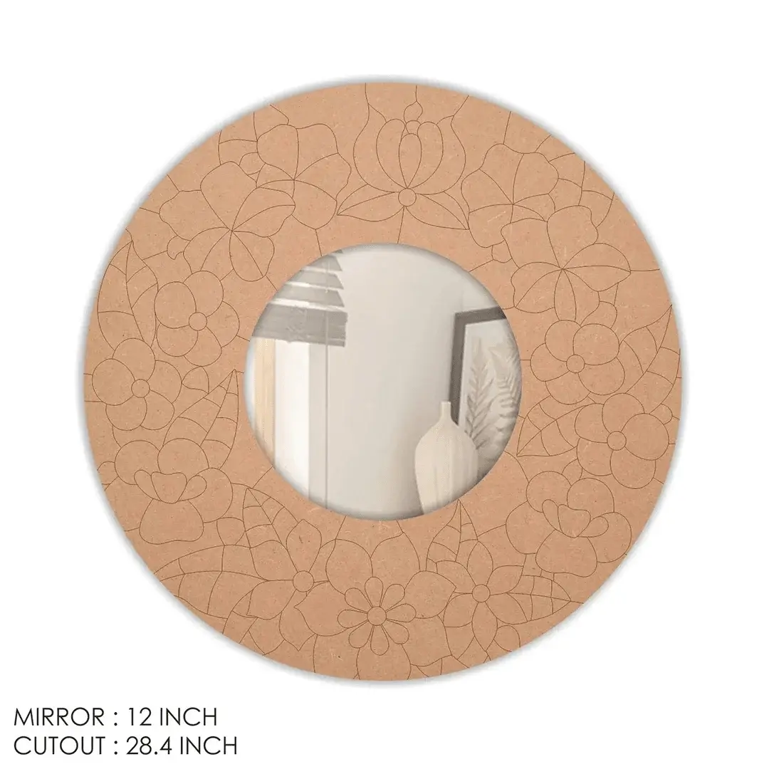 Designer MDF Mirror Base