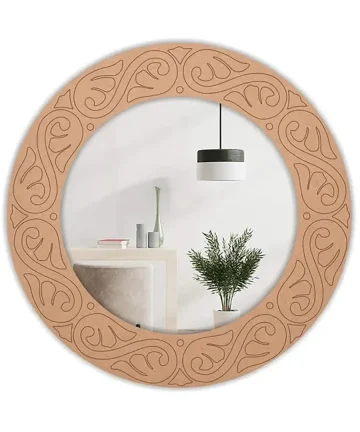 MDF Designer Mirror Base