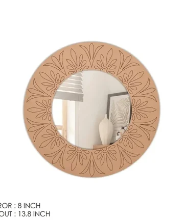 Designer MDF Mirror for DIY Home Decoration