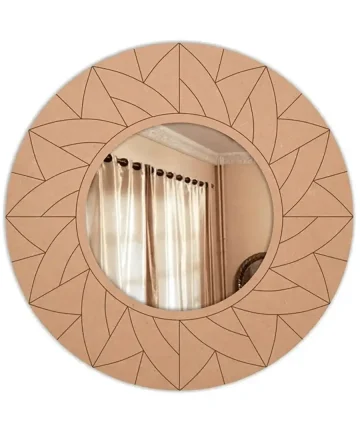 Designer MDF Mirror for DIY Base