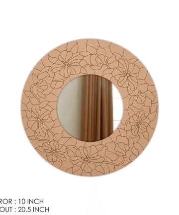 MDF Design Mirror Base