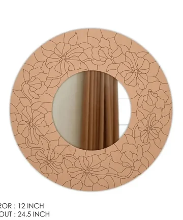 MDF Design Mirror Base