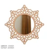 Designer MDF Mirror for DIY Home Decor