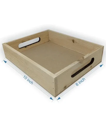 Pinewood Rectangle MDF Tray Base