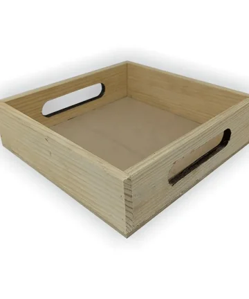 Pinewood Square MDF Tray Base