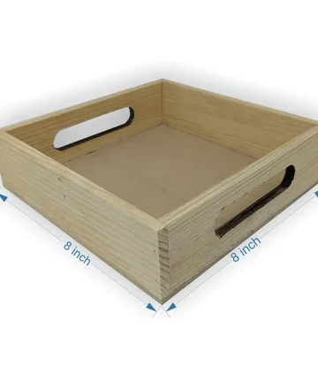 Pinewood Square MDF Tray Base