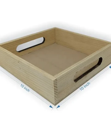 Pinewood Square MDF Tray Base