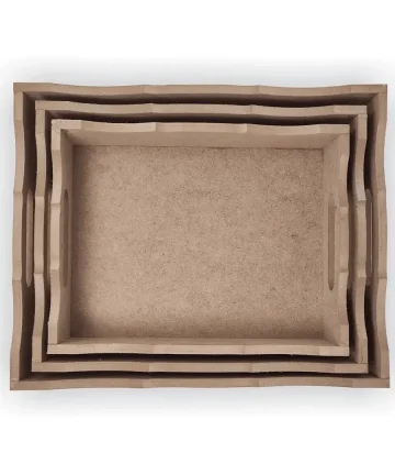 Rectangle MDF Tray Base