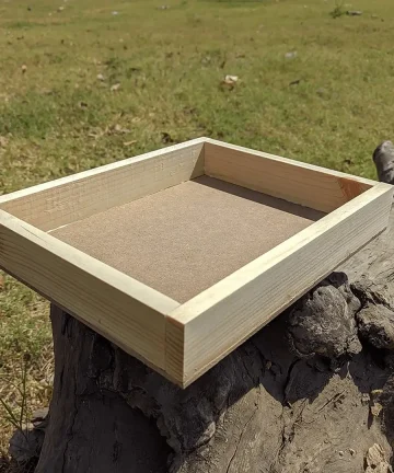 Wooden Tray without Handle