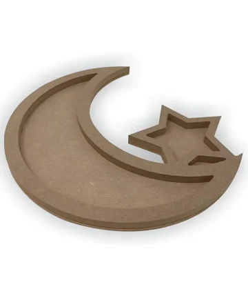 Star & Moon Pattern Tray