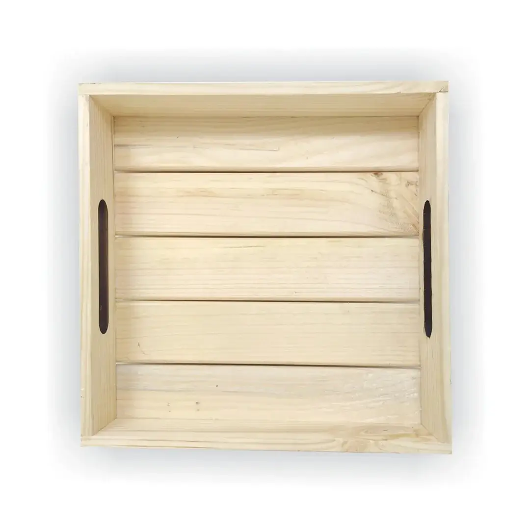 Pinewood Wooden Tray Base