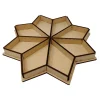 Geometric Pattern MDF Tray